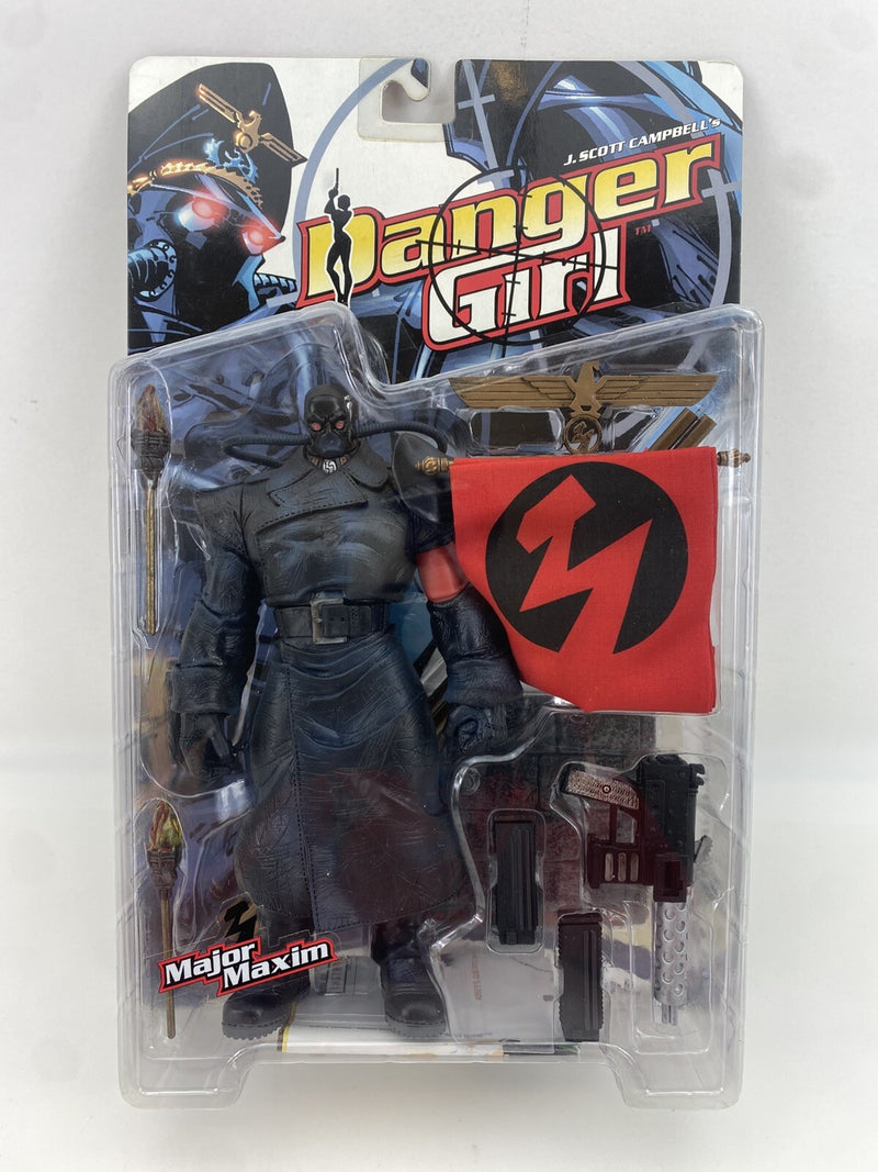 1999 Scott Campbell's Danger Girl - Major Maxim McFarlane Toys MOC