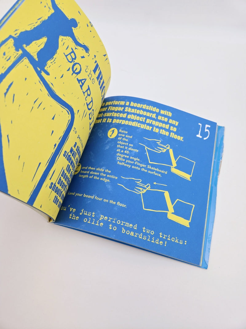 Fingerboard Tips and Tricks Book Put Together One New Two Used Kid Stuff