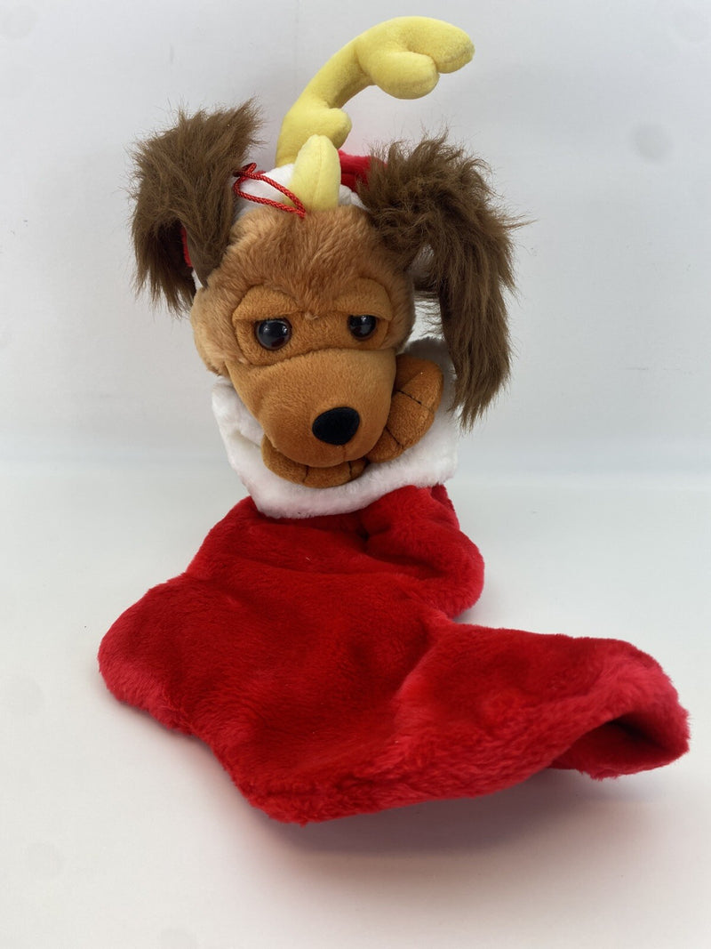 1998 The Grinch Who Stole Christmas Max Dog Stocking Hanger Rare Disney
