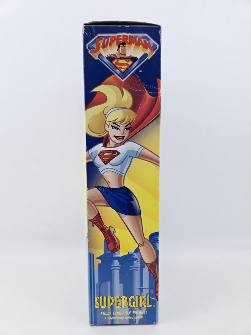 Supergirl The Animated Series Figure Doll 10" Hasbro Kenner 1999 Fully Poseable