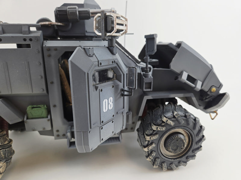 JOYTOY 1/18 Crazy Reload Suv Car Model For 1/18 Soldier Military 100% Complete +