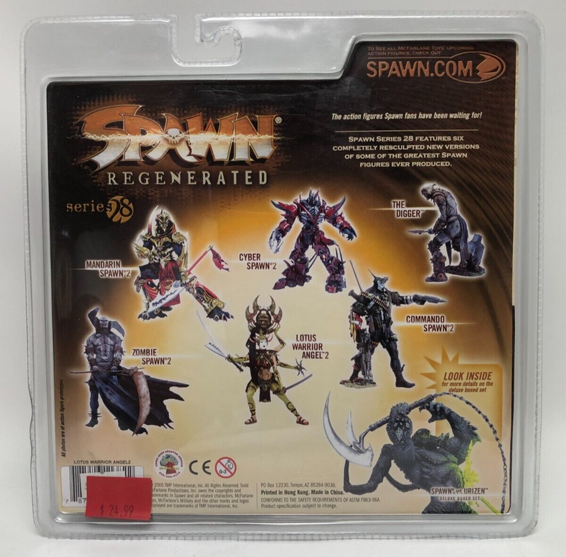 Lotus Warrior Angel Spawn Regenerated 2005 McFarlane