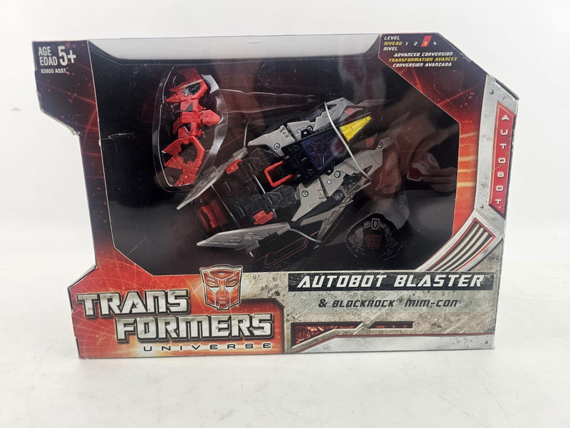Autobot Blaster & Blockrock Mini-Con Transformers Universe 2008 Hasbro NEW