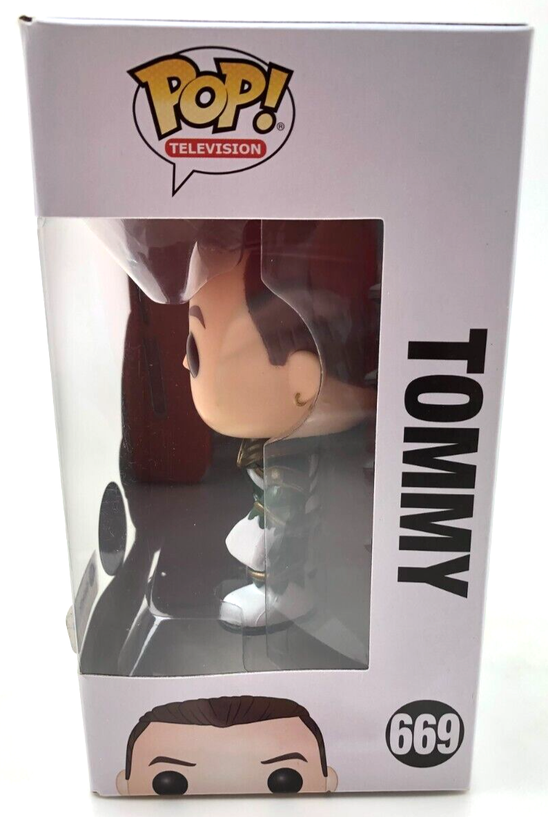 Tommy Green Ranger without Helmet Galactic Toys Exclusive Funko Pop 669
