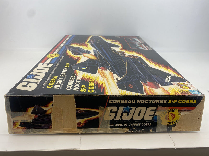 Night Raven 1986 G.I. JOE COBRA  Original 100% COMPLETE Canadian Box  Fridge Off