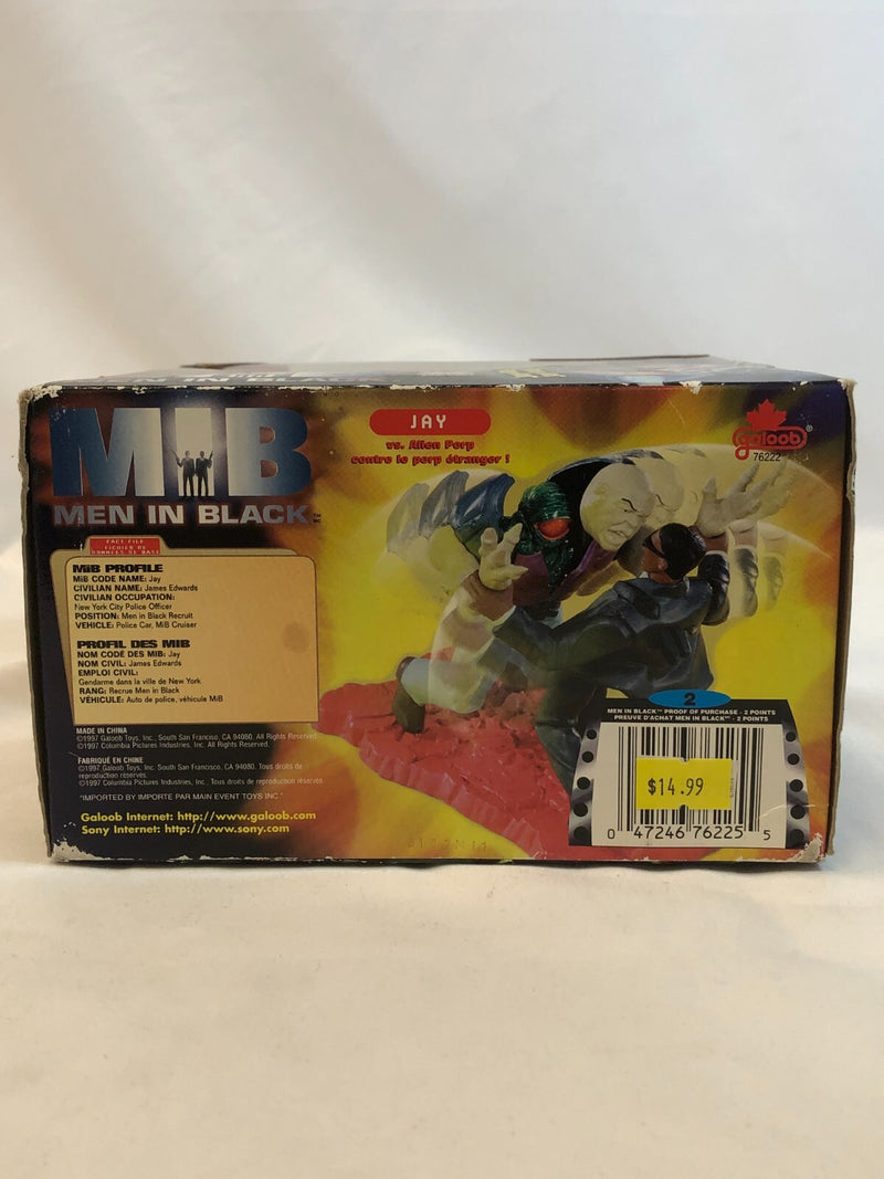 Jay - MIB - Body Slam Action - 1997 Main Event Toys 67222
