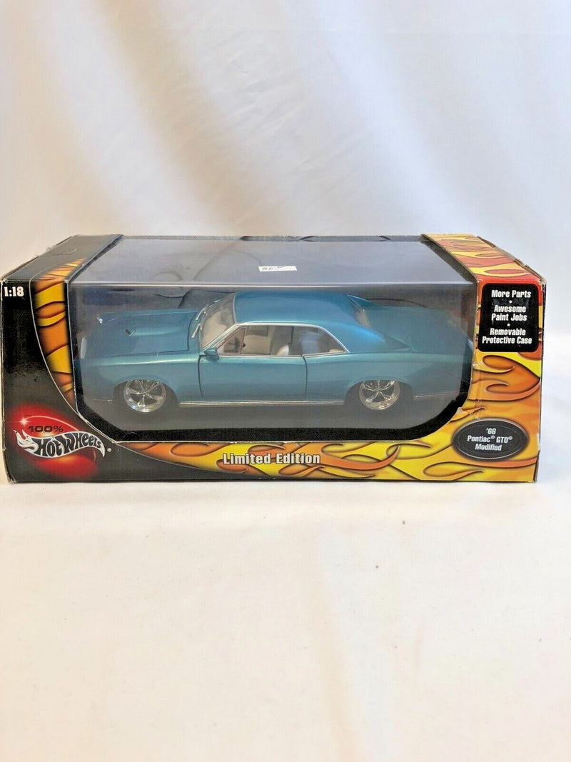 1966 Pontiac GTO - Hot Wheels - Die Cast - Limited Edition - 2003 Mattel Inc.