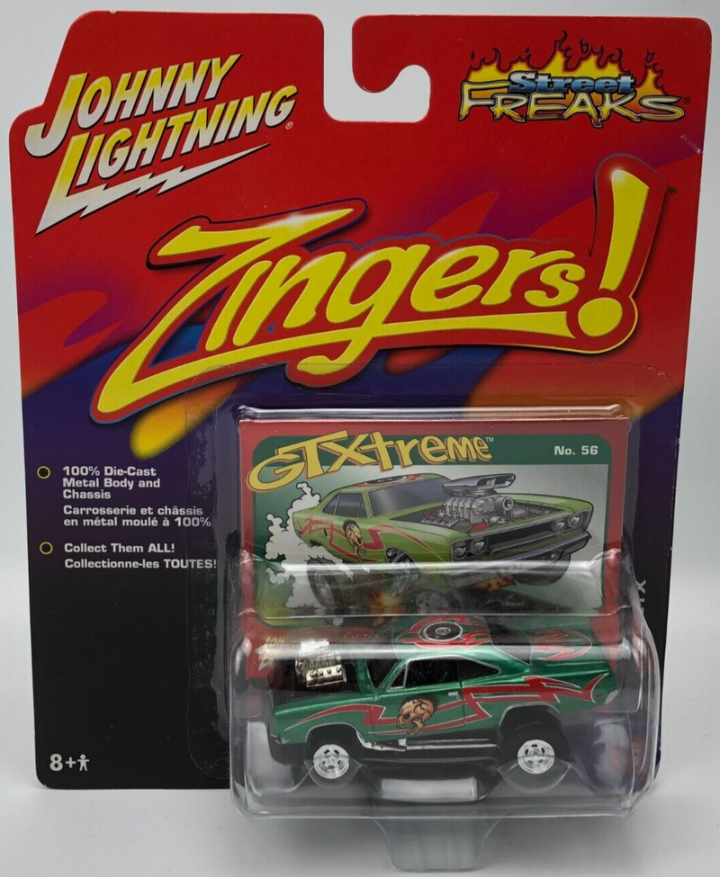 70 Plymouth GTX Johnny Lightning Street Freaks Zingers #56