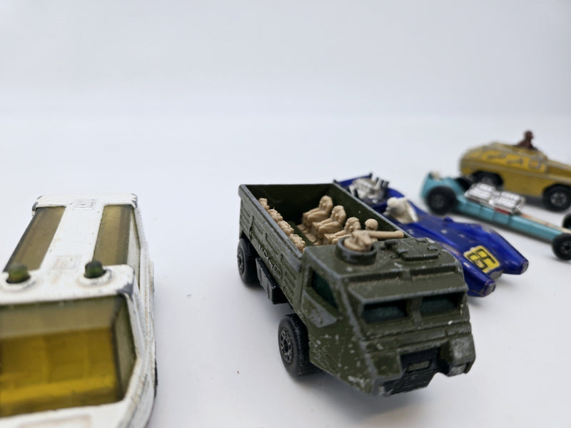 Vintage Matchbox Superfasts And Rolomatic Lot