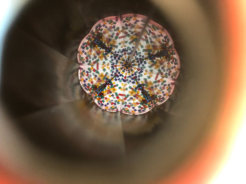 Vintage Kaleidoscope - 1973 Green Monk