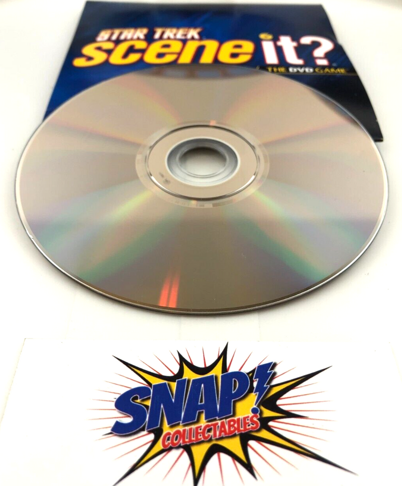 Star Trek Scene It The DVD Trivia Game 2009 Screen Life Open Box
