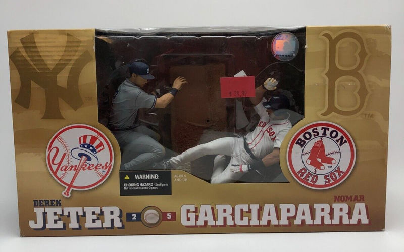 Derek Jeter Nomar Garciaparra 2Pack Yankees Red Sox 2004 McFarlane's SportsPicks