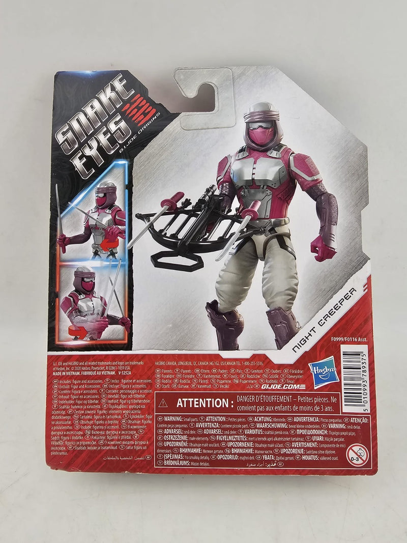 Snake Eyes: G.I. Joe Origins (2021) - Night Creeper Ninja Strike 6” Scale Figure