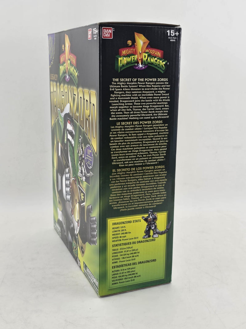 Mighty Morphin Power Rangers Legacy Dragonzord Brand New Sealed