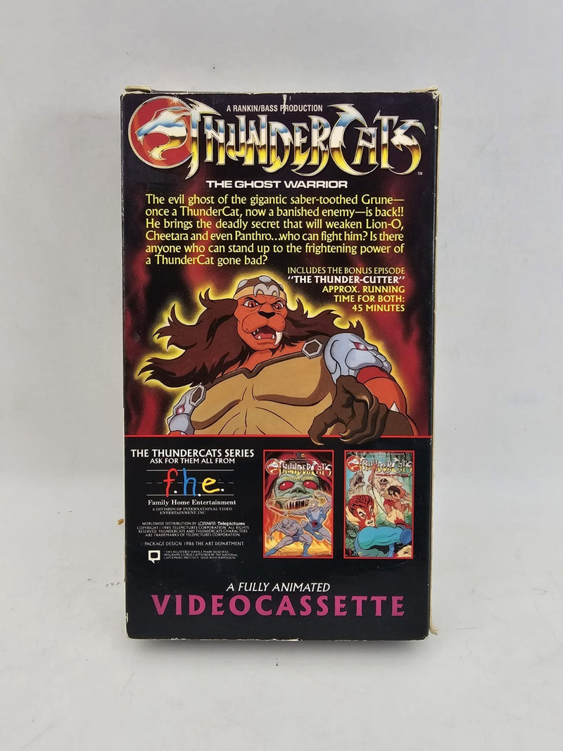 THUNDERCATS Vintage VHS lot of 3