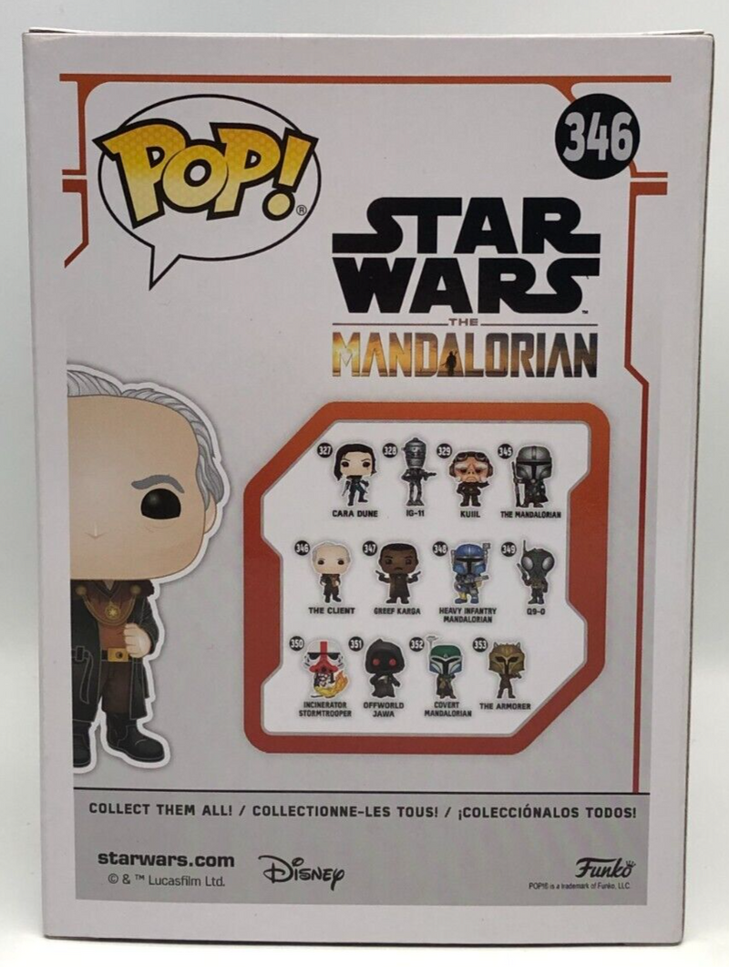 The Client The Mandalorian Bobblehead Funko Pop #346