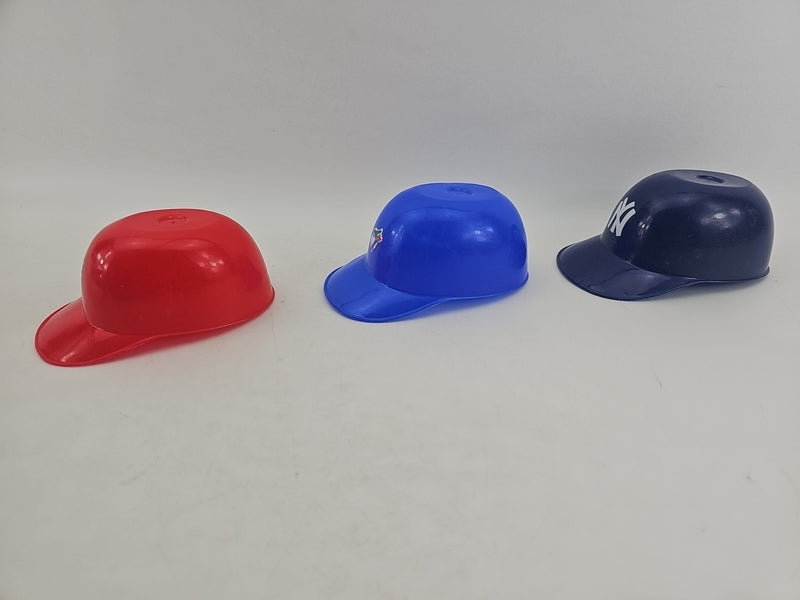 Set Of 3 MLB Mini Batting Helmets