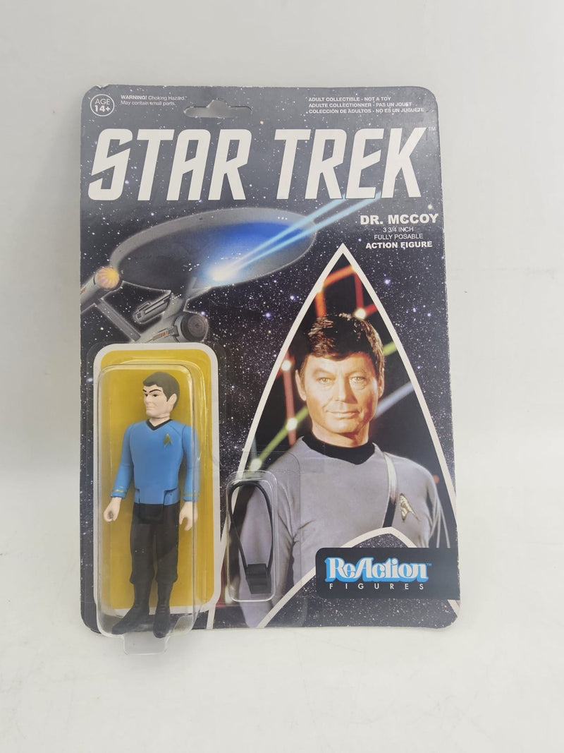 Funko ReAction 2015 Dr. McCoy 3-3/4-in Fully Posable Action Figure *SEALED*