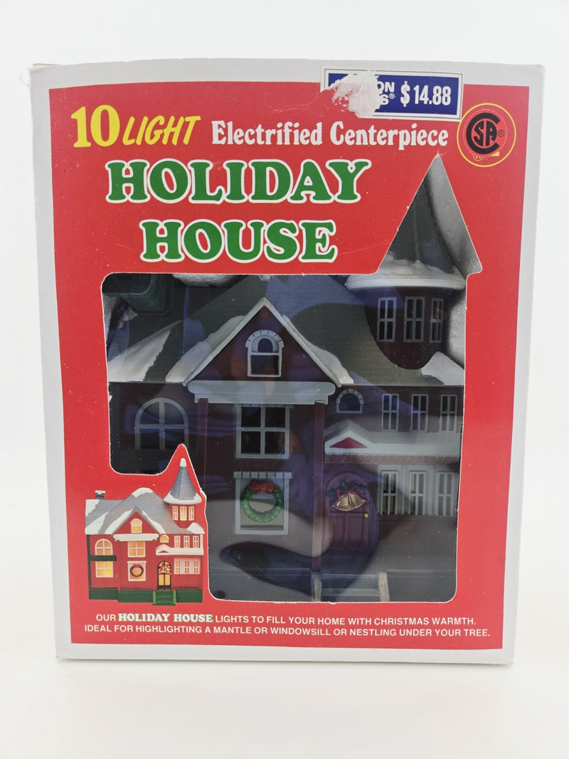 Holiday House Tony Inc. 10 Light Electrified Centerpiece Original Box Hills Dept