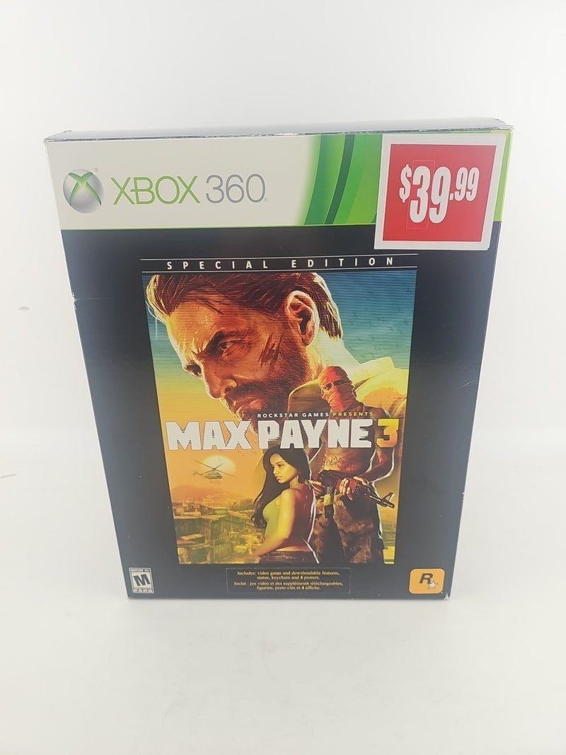 Max Payne 3 -- Special Edition (Microsoft Xbox 360, 2012)