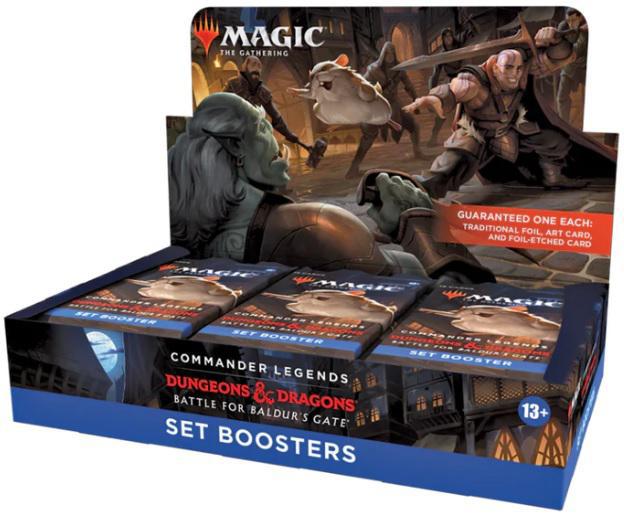 MTG COMMANDER LEGENDS BALDURS GATE SET BS(17/18/6)