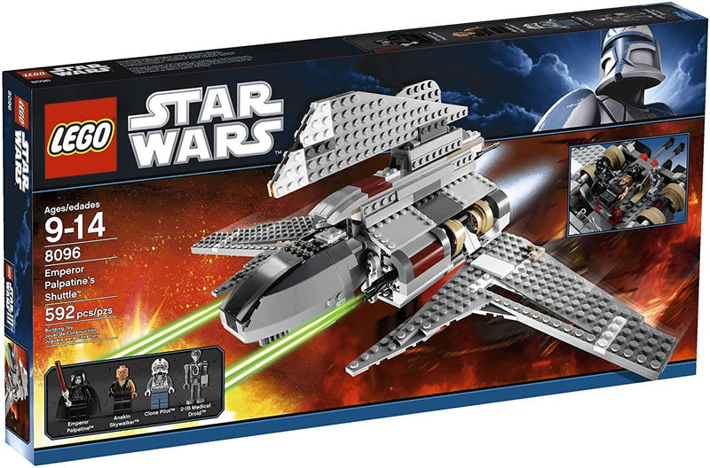K2 Emperor Palpatine's Shuttle - LEGO Star Wars 8096 - BNIB