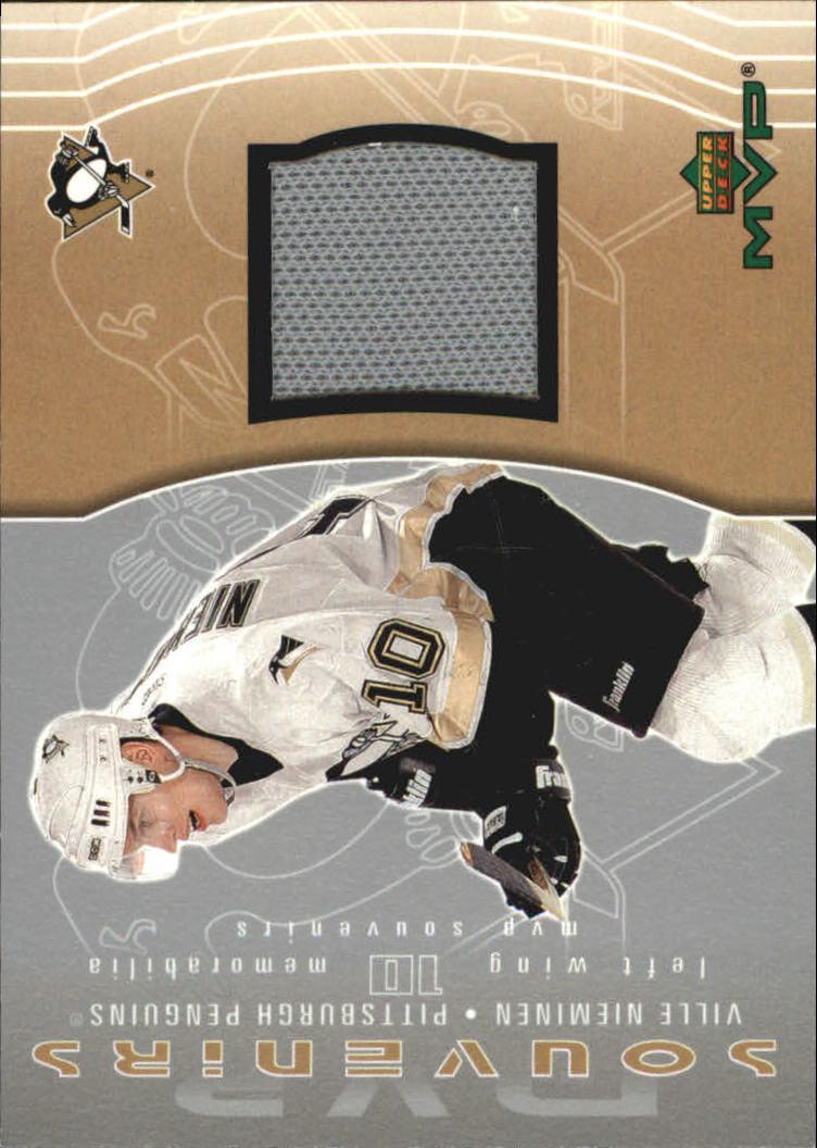 2003-04 Upper Deck MVP Souvenirs #S24 Ville Nieminen