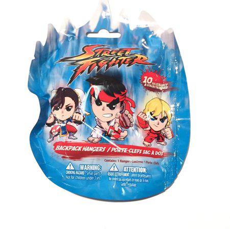 Capcom 64972 24 Piece CDU Street Fighter Backpack Keychain Hangers