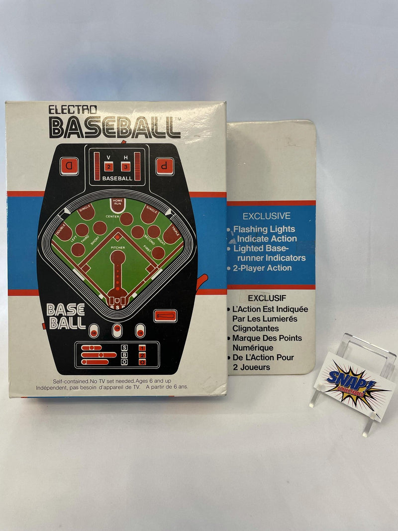 Electro Baseball - Electronic Handheld Game - 1979 Entex 906100 (See Photos)