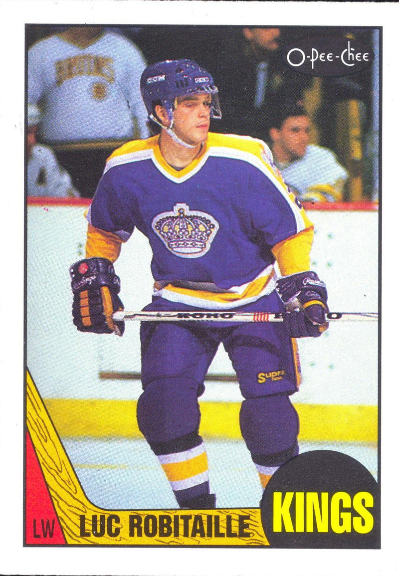 1987-88 O-Pee-Chee #42 Luc Robitaille RC