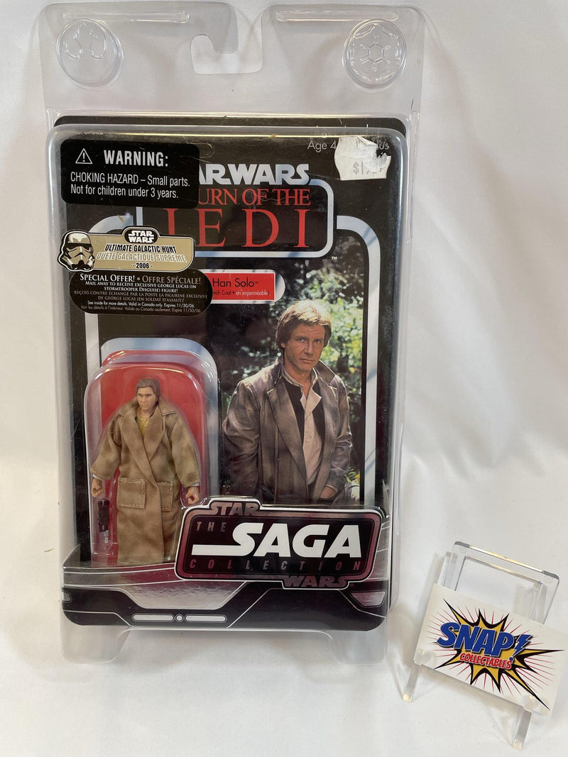 Han Solo (in Trench Coat) - Star Wars - The Saga Collection - 2006 Hasbro 87062