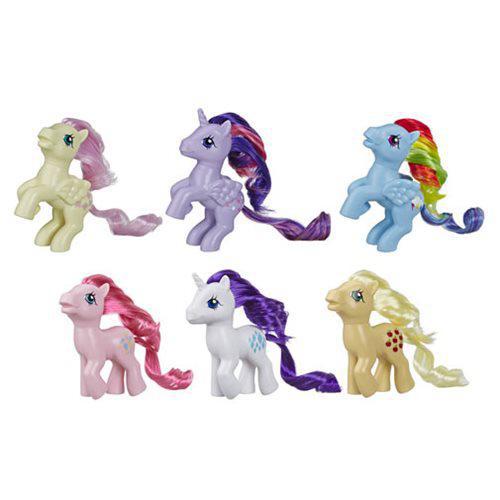 My Little Pony Retro Rainbow Mane 6 Figures
