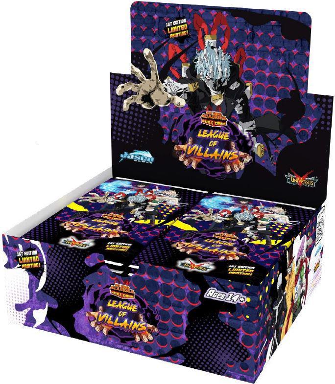 MY HERO ACADEMIA CCG BOOSTER LEAGUE OF VILLAINS