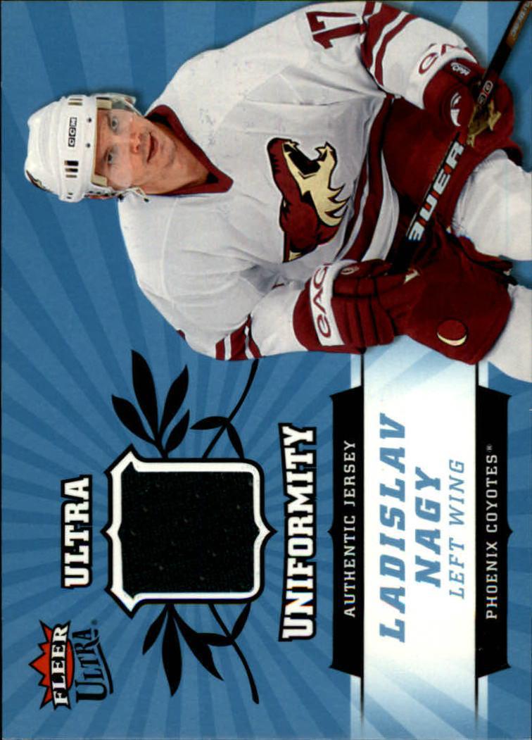 2006-07 Ultra Uniformity #ULN Ladislav Nagy