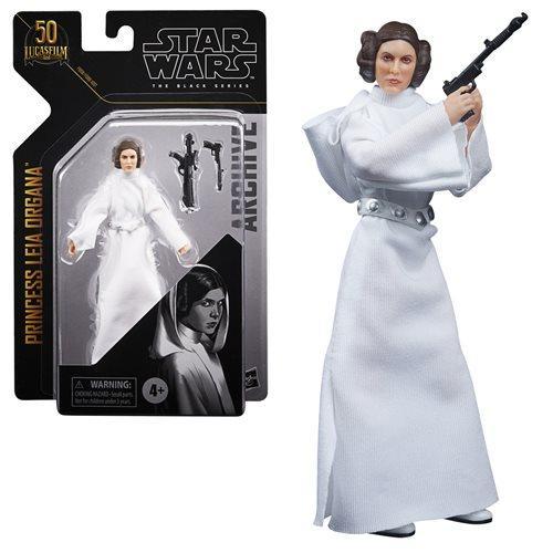 Princess Leia Organa 6-Inch Action Figure, Star Wars The Black Series Archive