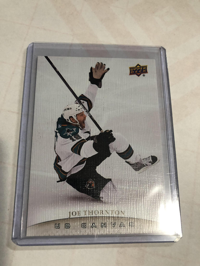 2011-12 Upper Deck Canvas #C68 Joe Thornton