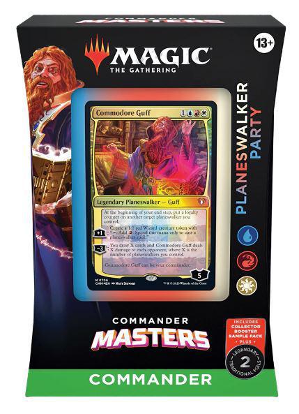 MTG COMMANDER MASTERS PLANESWALKER PARTY COMMANDER DECK