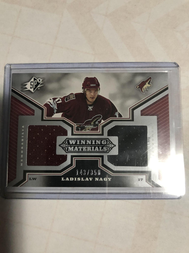 2005-06 SPx Winning Materials #WMLN Ladislav Nagy