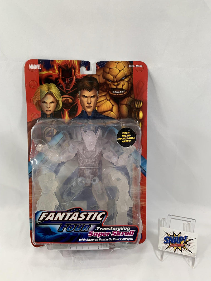 Marvel - Transforming Super Skrull - Rare Clear Variant - 2004 Toy Biz (See Description)