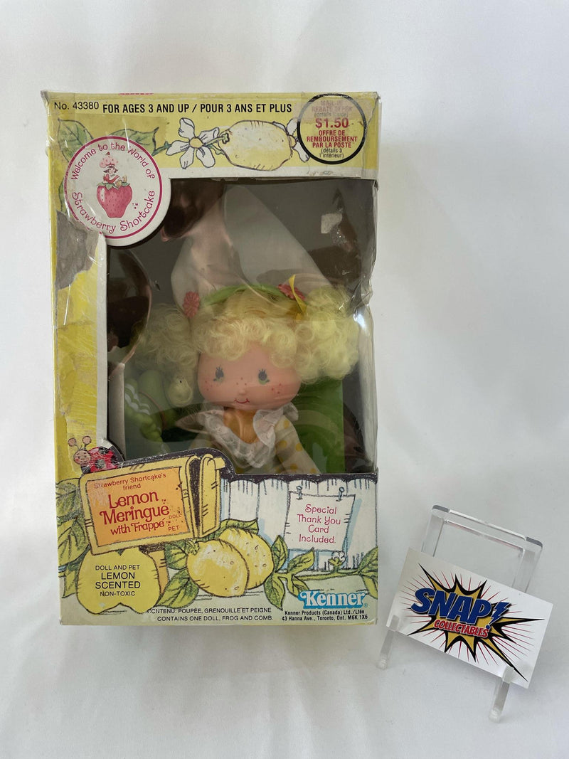 Lemon Meringue w/ Frappe Pet - Strawberry Shortcake - 1982 Kenner 43380