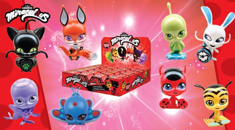 Miraculous Ladybug Kwami Surprise mini figure