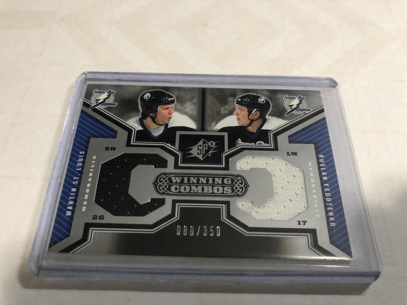 2005-06 SPx Winning Combos #WCSF Martin St. Louis/Ruslan Fedotenko