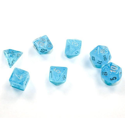 CHX20566 Cube Mini Luminary Dice, Sky & Silver