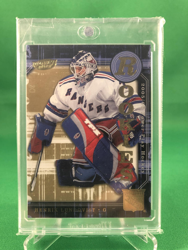 2005-06 Upper Deck Power Play #148 Henrik Lundqvist RC