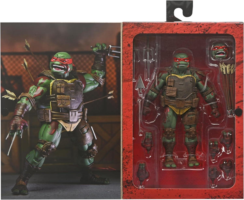 Neca Teenage Mutant Ninja Turtles (The Last Ronin) - 1:7 Scale Collectible Action Figure, Ultimate Battle Damaged Raphael