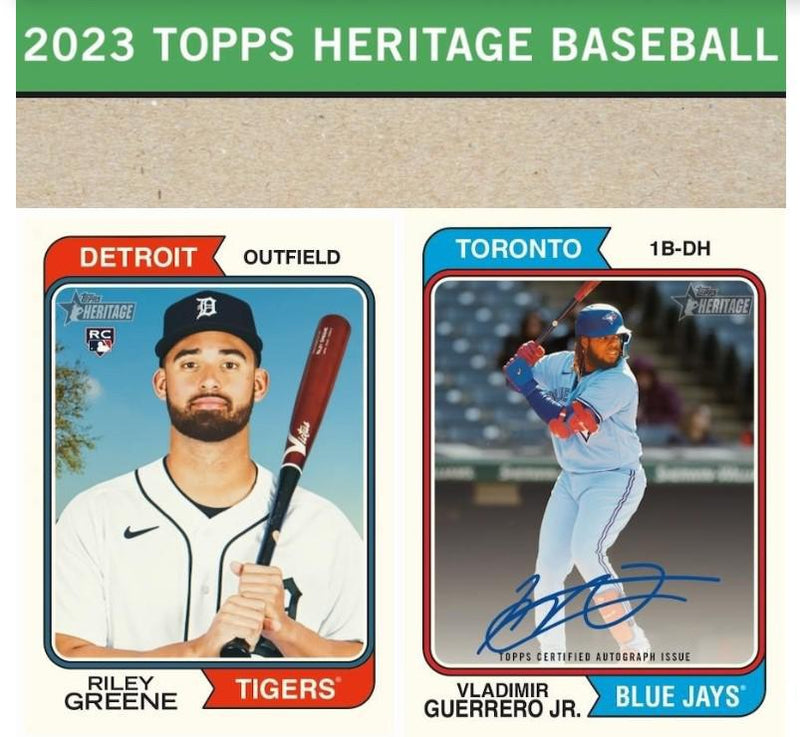 2023 Topps Heritage Baseball