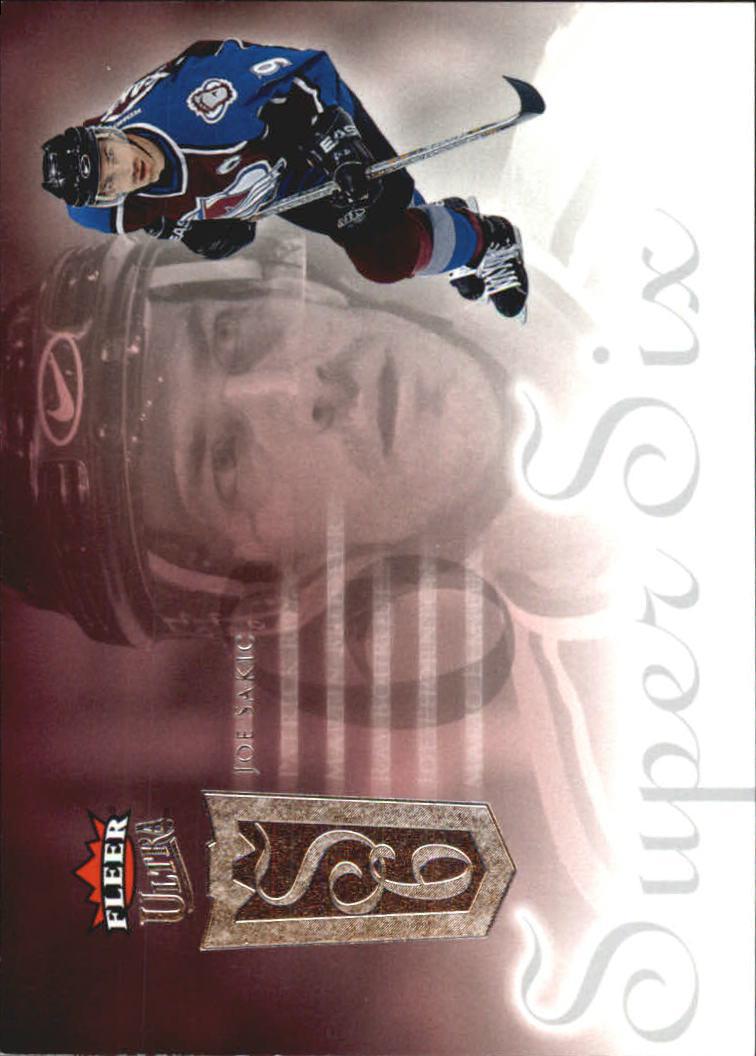 2005-06 Ultra Super Six #SS5 Joe Sakic