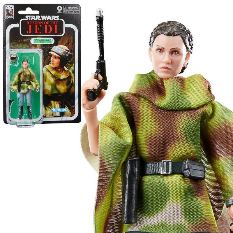 LEIA (ENDOR), Star Wars Black Series ROTJ 40TH ANN 6" AF