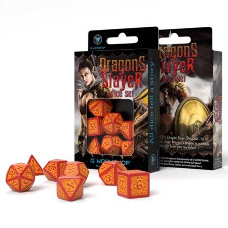 Dragons Slayer Red & Orange Dice Set