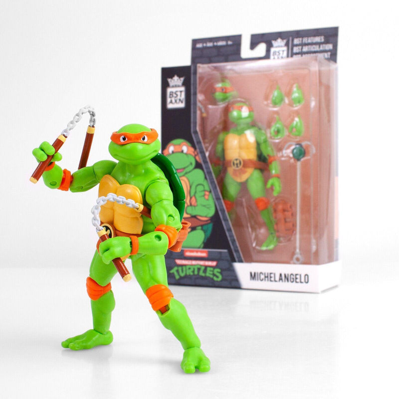 MICHELANGELO BST AXN 5" ACTION FIGURE Teenage Mutant Ninja Turtles